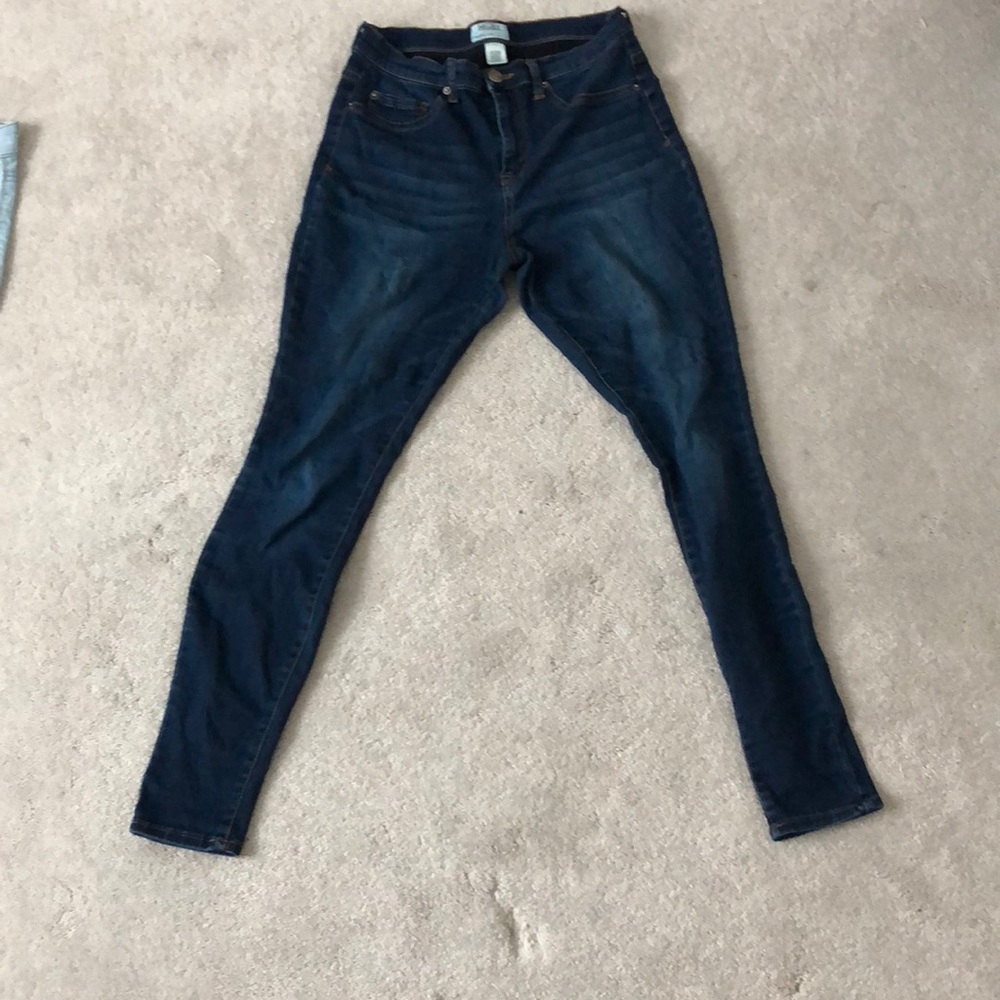 High waisted jeggings